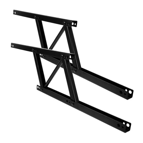 FONDOTIN 2 Stück Teiliges Lift und Klapp Scharnier mit Federdesign Rostfrei und Langlebig Stoßdämpfend Sicherer Hebemechanismus für Couchtisch und Möbel Platzsparend und Stabil Schwarz FONDOTIN 2 Stück Teiliges Lift und Klapp Scharnier mit Federdesign Rostfrei und Langlebig Stoßdämpfend Sicherer Hebemechanismus für Couchtisch und Möbel Platzsparend und Stabil Schwarz von FONDOTIN