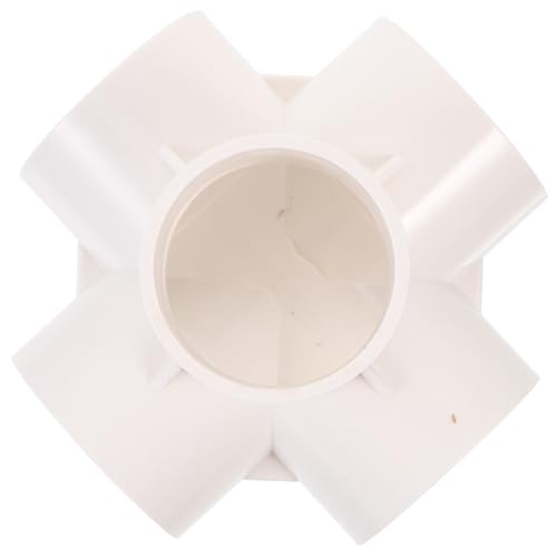 FONDOTIN 2 Stück Teiliges PVC Rohrfitting Wege Verbinder für Gartenzaunrahmen Rostfrei Bruchfest Einfache Installation Vielseitiger PVC Konnektor für Gewächshaus und Lagerstruktur FONDOTIN 2 Stück Teiliges PVC Rohrfitting Wege Verbinder für Gartenzaunrahmen Rostfrei Bruchfest Einfache Installation Vielseitiger PVC Konnektor für Gewächshaus und Lagerstruktur von FONDOTIN