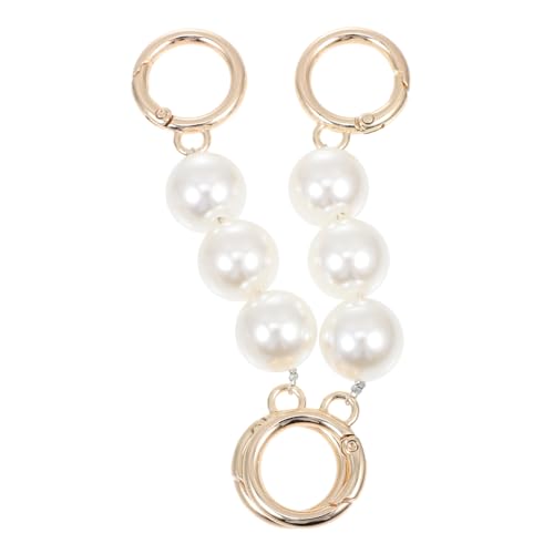 FONDOTIN 2 Stück Teiliges Perlen Taschenkette Strapazierfähige Verlängerungskette für Schulterriemen DIY Bag Extender Dekorative Umhängetasche Zubehör Passend für Verschiedene FONDOTIN 2 Stück Teiliges Perlen Taschenkette Strapazierfähige Verlängerungskette für Schulterriemen DIY Bag Extender Dekorative Umhängetasche Zubehör Passend für Verschiedene von FONDOTIN