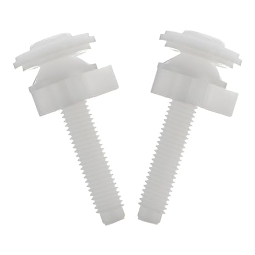 FONDOTIN 2 Stück Toilettensitz Schrauben Ersatz Kunststoff Langlebig Stabil für Wc modelle Präzise Passform Toilettensitz Zubehör Reparatur Ersatzteile FONDOTIN 2 Stück Toilettensitz Schrauben Ersatz Kunststoff Langlebig Stabil für Wc modelle Präzise Passform Toilettensitz Zubehör Reparatur Ersatzteile von FONDOTIN