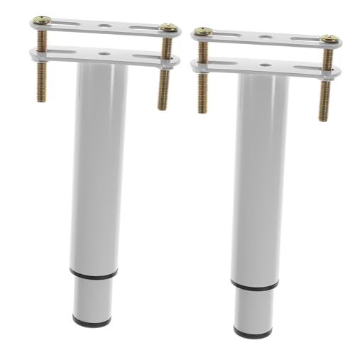 FONDOTIN 2 Stück Verstellbare Metall Bettfüße bis Höhenverstellbar Robuste Möbelstützen für Bettrahmen Lattenrost und Schrank Langlebige Mittelrahmenstütze für Stabiles Bettgestell FONDOTIN 2 Stück Verstellbare Metall Bettfüße bis Höhenverstellbar Robuste Möbelstützen für Bettrahmen Lattenrost und Schrank Langlebige Mittelrahmenstütze für Stabiles Bettgestell von FONDOTIN