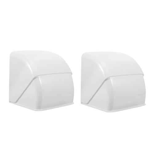 FONDOTIN 2 Stück Wasserdichte Steckdosenabdeckung Outdoor Steckdose Schutzbox Wetterfest Kompatibel Robustes Material Einfache Montage Für Garten und Außenbereiche von FONDOTIN