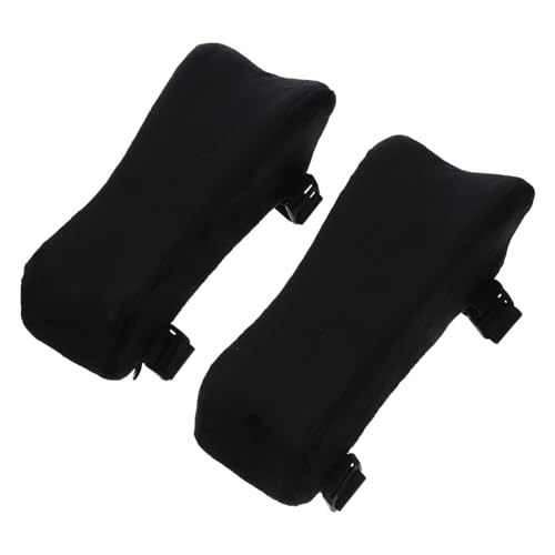 FONDOTIN 2 Stück Weiche Verschleißfeste Armlehnenpolster für Bürostuhl Ergonomische Ellenbogenstütze Komfortable Armauflage Langlebige Armlehnenkissen Schwarz FONDOTIN 2 Stück Weiche Verschleißfeste Armlehnenpolster für Bürostuhl Ergonomische Ellenbogenstütze Komfortable Armauflage Langlebige Armlehnenkissen Schwarz von FONDOTIN