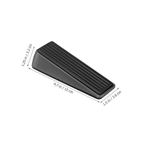 FONDOTIN 2 Stück Zinklegierung Türstopper Wedge Rutschfest Heavy Duty Türhalter für Wohn und Geschäftstüren Praktisch Einfach zu Bedienen Tür Offen Halten Bodenschutz Langlebig und von FONDOTIN