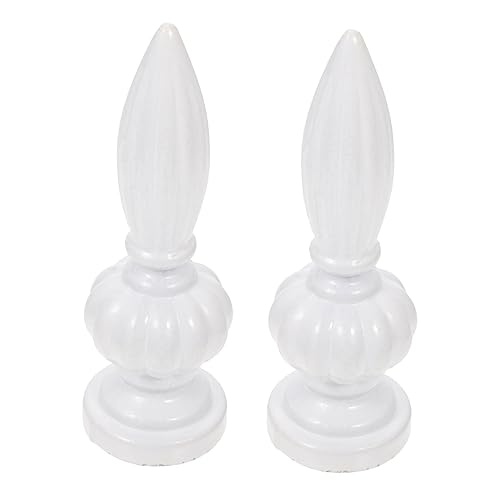 FONDOTIN 2 Stücke Teiliges Lampenschirm Dekorationsset aus Weißem Zinklegierungs Nussknopf Innengewinde Geeignet für Steh und Tischlampen Stilvolle und Langlebige Lampenfinials für Wohn und FONDOTIN 2 Stücke Teiliges Lampenschirm Dekorationsset aus Weißem Zinklegierungs Nussknopf Innengewinde Geeignet für Steh und Tischlampen Stilvolle und Langlebige Lampenfinials für Wohn und von FONDOTIN