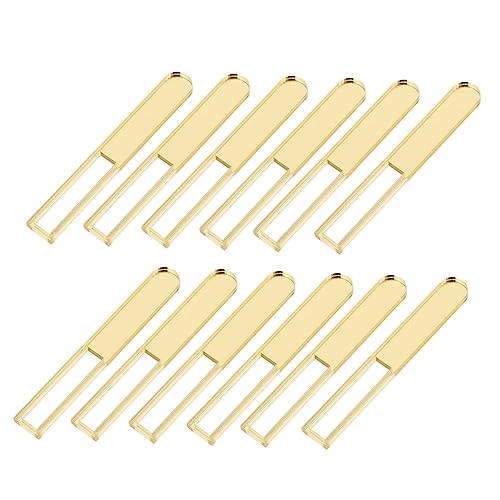 FONDOTIN 20 Stück Kreative Eisstiele Acryl Wiederverwendbare DIY Popsicle Sticks für Kuchen Eis und Bastelprojekte für Partys und Festivals Langlebig und Elegant FONDOTIN 20 Stück Kreative Eisstiele Acryl Wiederverwendbare DIY Popsicle Sticks für Kuchen Eis und Bastelprojekte für Partys und Festivals Langlebig und Elegant von FONDOTIN