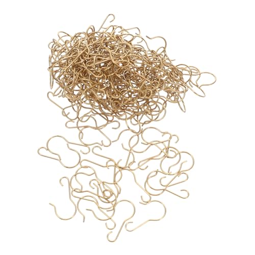 FONDOTIN 200 Stück Teiliges Metall ornament haken für Weihnachtsbaum Stilvolle Platzsparende Aufhänger für Lichterketten Laternen Vielseitig Verwendbar für Festtags Gartendekorationen von FONDOTIN
