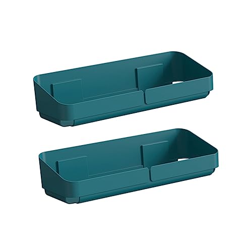 FONDOTIN 2stücke Wandregal Vielseitiges Hängendes Badezimmerregal Aus Kunststoff Ohne Bohren Für Toilettenpapier Und Badaccessoires Modernes Design FONDOTIN 2stücke Wandregal Vielseitiges Hängendes Badezimmerregal Aus Kunststoff Ohne Bohren Für Toilettenpapier Und Badaccessoires Modernes Design von FONDOTIN