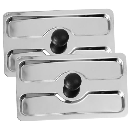 FONDOTIN 2stücke Toasterdeckel Multifunktionale Abdeckung Für Brotmaschine Passend Für Toaster Einfach Zu Reinigen Und Rostfrei von FONDOTIN