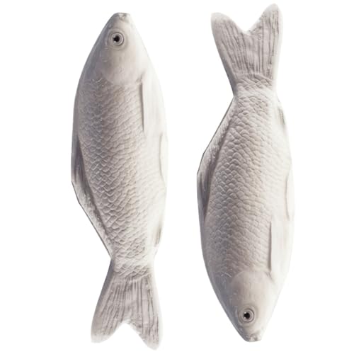 FONDOTIN 2stücke Realistische Fischmodelle Simulation Fischmodell Aus Pu Material Tiermodell Dekorative Fischfigur Für Schlafzimmer Garten von FONDOTIN