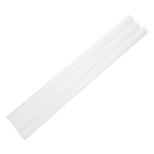 FONDOTIN 3stücke PVC-versandröhren Mit Kappen Poster-trägerröhre Für Kunstwerke Dokumenten-aufbewahrung Robust Widerstandsfähig Einfache Handhabung Vielseitig Für Lagerung Und von FONDOTIN