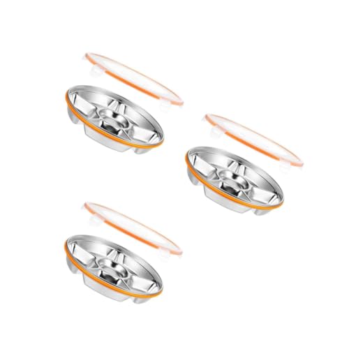 FONDOTIN 3 Stück Serviertablett mit Deckel Fächriges Snack und Gemüsetablett für Partys Luftdicht Robust für Snacks Appetizer und Lebensmittelaufbewahrung FONDOTIN 3 Stück Serviertablett mit Deckel Fächriges Snack und Gemüsetablett für Partys Luftdicht Robust für Snacks Appetizer und Lebensmittelaufbewahrung von FONDOTIN