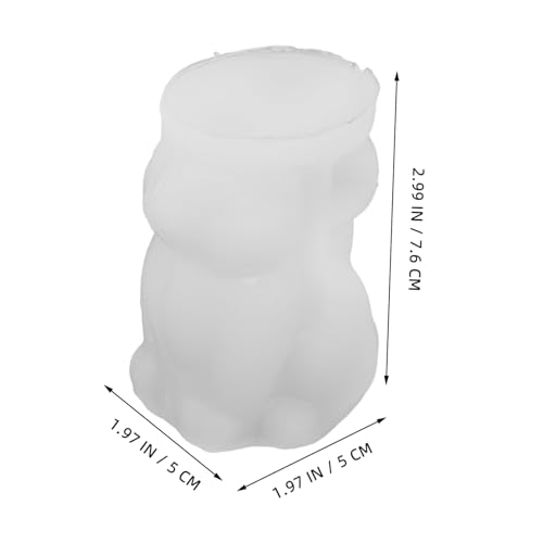 FONDOTIN 3 Stück Silikonform für Kerzen und Backen Flexible Temperaturbeständige Tierförmige Hasenmold für Kerzenherstellung Seifen Schokolade Wiederverwendbar für DIY Bastelprojekte FONDOTIN 3 Stück Silikonform für Kerzen und Backen Flexible Temperaturbeständige Tierförmige Hasenmold für Kerzenherstellung Seifen Schokolade Wiederverwendbar für DIY Bastelprojekte von FONDOTIN