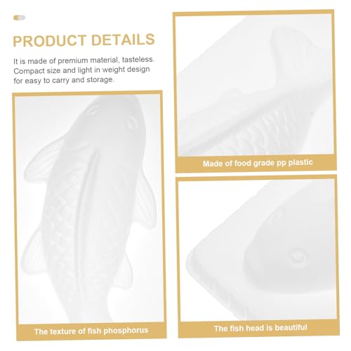 FONDOTIN 3 Stück Teiliges Fisch backform Umweltfreundlichem PP Hitzebeständig Antihaftbeschichtet für Fondant Schokolade Gelee und Kuchen dekorationen Einfache Handhabung für Küchenbäcker FONDOTIN 3 Stück Teiliges Fisch backform Umweltfreundlichem PP Hitzebeständig Antihaftbeschichtet für Fondant Schokolade Gelee und Kuchen dekorationen Einfache Handhabung für Küchenbäcker von FONDOTIN