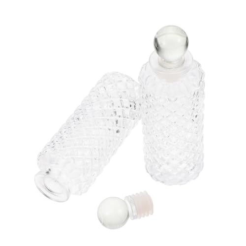 FONDOTIN 3 Stück Teiliges Glas Diffuser Flaschen Transparent Aromatherapie Aufbewahrungsbehälter für Ätherische Öle Raumduft Dekoration DIY Duftspender FONDOTIN 3 Stück Teiliges Glas Diffuser Flaschen Transparent Aromatherapie Aufbewahrungsbehälter für Ätherische Öle Raumduft Dekoration DIY Duftspender von FONDOTIN