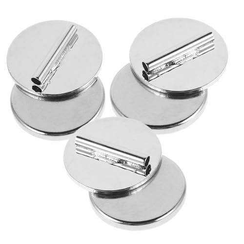 FONDOTIN 3 Stück Teiliges Metall Magnetbroschenhalter Mini Anstecknadel Magnetische Broschenschnalle für Kleidung Eleganter Robuster Magnethalter mit Glatter Oberfläche für Sicheren Halt FONDOTIN 3 Stück Teiliges Metall Magnetbroschenhalter Mini Anstecknadel Magnetische Broschenschnalle für Kleidung Eleganter Robuster Magnethalter mit Glatter Oberfläche für Sicheren Halt von FONDOTIN