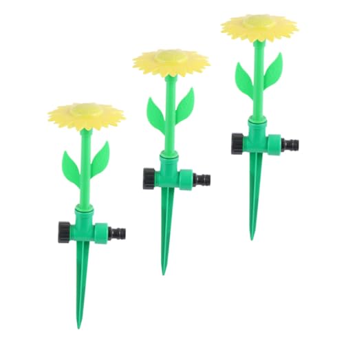 FONDOTIN 3 Stück Teiliges Sonnenblumen Bewässerungsset Gartensprinkler mit Erdspieß Wasser Zeitsparend für Garten Grünfläche Gemüse Vielseitig Einsetzbar Einfache Installation FONDOTIN 3 Stück Teiliges Sonnenblumen Bewässerungsset Gartensprinkler mit Erdspieß Wasser Zeitsparend für Garten Grünfläche Gemüse Vielseitig Einsetzbar Einfache Installation von FONDOTIN