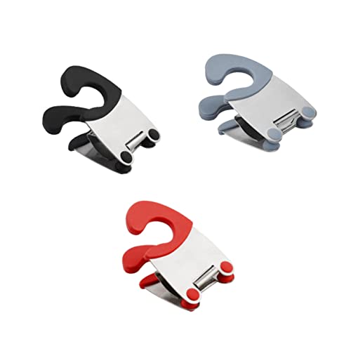 FONDOTIN 3 Stück Topfclip Verbrühungs Löffelablage mit Küchenutensilien Halter für Schöpfkellen Spatel und Mischfarben Praktisch und Platzsparend FONDOTIN 3 Stück Topfclip Verbrühungs Löffelablage mit Küchenutensilien Halter für Schöpfkellen Spatel und Mischfarben Praktisch und Platzsparend von FONDOTIN