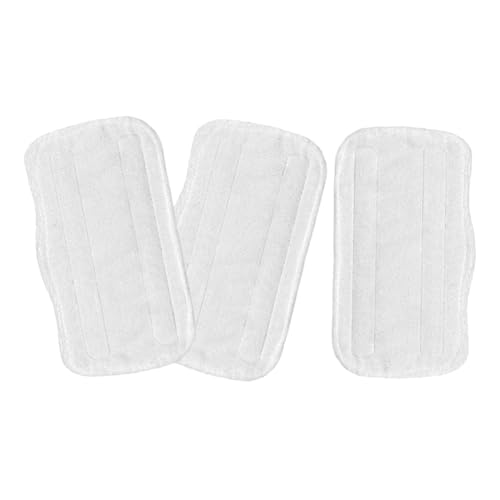 FONDOTIN 3 Teiliger Dampfmopp Bezug Steamer Shark Dampf Und Schrubbmopp Pads Wiederverwendbare Mopp Pads Waschbare Staubtücher Zum Reinigen Dampfmopp Ersatzpads Hartholzboden Mopp von FONDOTIN