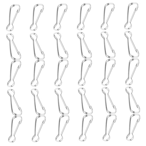 FONDOTIN 30 Stück Fahnenmast Clips Robuste und Wiederverwendbare Federhaken für Anbringung von Fahnen Gartenclips für Outdoor Flaggenzubehör und Zubehör FONDOTIN 30 Stück Fahnenmast Clips Robuste und Wiederverwendbare Federhaken für Anbringung von Fahnen Gartenclips für Outdoor Flaggenzubehör und Zubehör von FONDOTIN