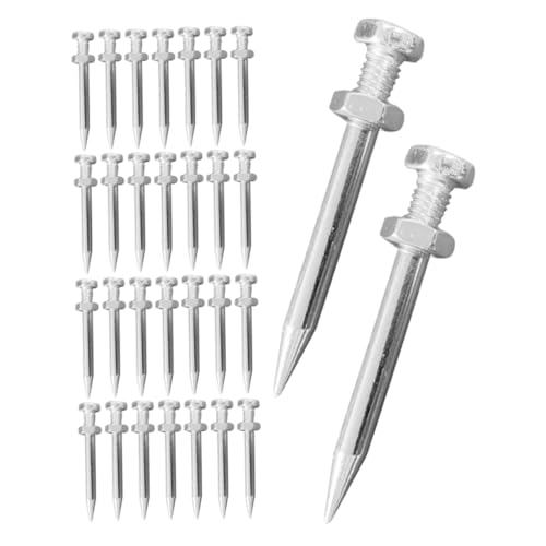 FONDOTIN 30 Stück Rasenlüfter Schuhspikes Effektive Belüftung für Garten und Rasenpflege Strapazierfähige Nägel Einfache und Passform für Luftzirkulation FONDOTIN 30 Stück Rasenlüfter Schuhspikes Effektive Belüftung für Garten und Rasenpflege Strapazierfähige Nägel Einfache und Passform für Luftzirkulation von FONDOTIN