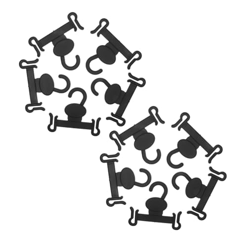 FONDOTIN 30 Stück Teiliges Kunststoff Pantoffel Hängesystem für Schuhaufbewahrung und Trocknung Platzsparende Schuhhaken für Einzelhandel und Heimgebrauch Robuste Aufbewahrungslösung in von FONDOTIN