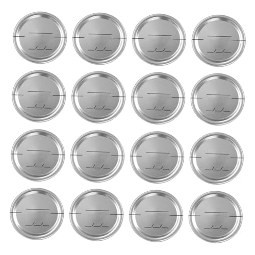 FONDOTIN 30 Stück Teiliges Mason Jar Deckel aus Weißblech Hohe Dichtwirkung Temperaturbeständig für Kühlschrank Mikrowelle Spülmaschinenfest Kompatibel mit Mason Jar Schraubringen FONDOTIN 30 Stück Teiliges Mason Jar Deckel aus Weißblech Hohe Dichtwirkung Temperaturbeständig für Kühlschrank Mikrowelle Spülmaschinenfest Kompatibel mit Mason Jar Schraubringen von FONDOTIN