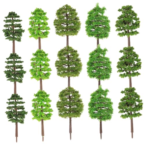 FONDOTIN 30 Stück Teiliges Modellbau Bäume Realistische DIY Sandtisch Landschaftsbäume Wiederverwendbare Miniatur Bäume für Architekturmodelle Zuglandschaft Szenengestaltung und Dekoration FONDOTIN 30 Stück Teiliges Modellbau Bäume Realistische DIY Sandtisch Landschaftsbäume Wiederverwendbare Miniatur Bäume für Architekturmodelle Zuglandschaft Szenengestaltung und Dekoration von FONDOTIN