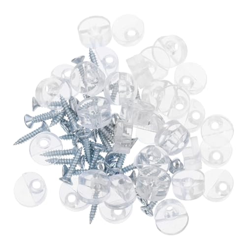 FONDOTIN 30 Stück Teiliges Transparentes Glasklammer Einsetzbare Halterung für und Spiegelschränke Stabiler Glasretainer für Verschiedene Glasstärken bei Schranktüren FONDOTIN 30 Stück Teiliges Transparentes Glasklammer Einsetzbare Halterung für und Spiegelschränke Stabiler Glasretainer für Verschiedene Glasstärken bei Schranktüren von FONDOTIN