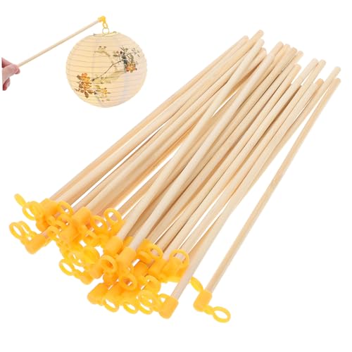FONDOTIN 35 Stück Teiliges Holz Laternenstäbchen Stabile Laternengriffe für Papierlaternen DIY Laternenbau Kompakt und Handlich für Laternen Draußen und Partydekoration FONDOTIN 35 Stück Teiliges Holz Laternenstäbchen Stabile Laternengriffe für Papierlaternen DIY Laternenbau Kompakt und Handlich für Laternen Draußen und Partydekoration von FONDOTIN
