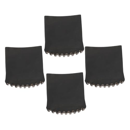 FONDOTIN 4 Stck Teiliges Leiterfußschutz Rutschfestem Gummi Leiterfüße Abdeckungen für Klappleitern Robust Schützende Leiterfußpads für Sicheren Halt und Bodenschutz bei Heimarbeit von FONDOTIN