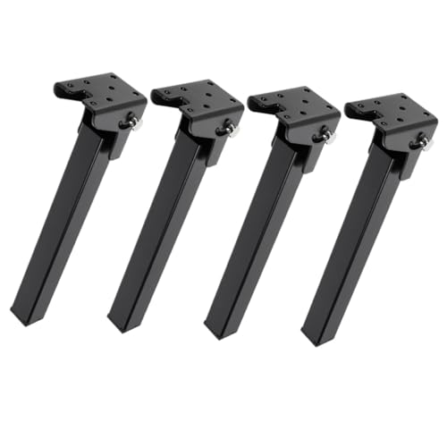 FONDOTIN 4 Stück Klappbare Tischbeine aus Robustem Eisen Faltbare Möbelbeine für Couchtisch Schrank und Esstisch Stabile Metallfüße mit Hoher Tragkraft Einfache Montage und Platzsparend FONDOTIN 4 Stück Klappbare Tischbeine aus Robustem Eisen Faltbare Möbelbeine für Couchtisch Schrank und Esstisch Stabile Metallfüße mit Hoher Tragkraft Einfache Montage und Platzsparend von FONDOTIN