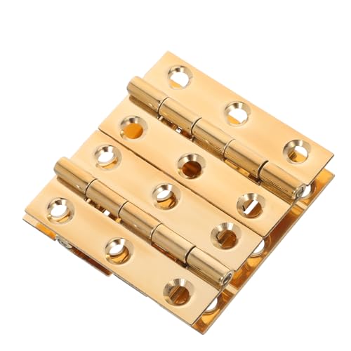 FONDOTIN 4 Stück Kupferscharniere Für Küchenschränke Küchenschrankscharniere Küchenschranktürscharniere Flache Scharniere Für Türscharniere Kleine Kupfertürscharniere FONDOTIN 4 Stück Kupferscharniere Für Küchenschränke Küchenschrankscharniere Küchenschranktürscharniere Flache Scharniere Für Türscharniere Kleine Kupfertürscharniere von FONDOTIN