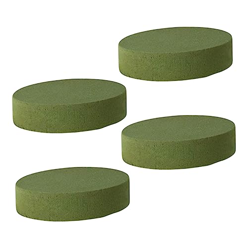 FONDOTIN 4 Stück Runde Blumenschaumblöcke Grüne Floristik Schaumstoffe für Blumenarrangements für Hochzeiten Feiern und Tischdekorationen Schnell Durchfeuchtend und Langlebig FONDOTIN 4 Stück Runde Blumenschaumblöcke Grüne Floristik Schaumstoffe für Blumenarrangements für Hochzeiten Feiern und Tischdekorationen Schnell Durchfeuchtend und Langlebig von FONDOTIN