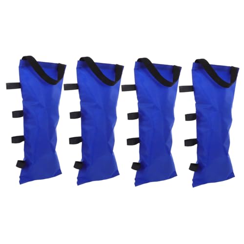 FONDOTIN 4 Stück Sandsäcke für Pavillongewichte Winddicht Stabile Pop Up Zeltbefestigung Vielseitig für Strand Camping und Outdoor Märkte Einfache Befüllung Wetterfestes Synthetisches von FONDOTIN