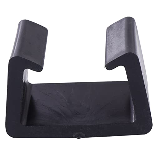 FONDOTIN 4 Stück Stabile Stuhlclips Kreative Sofaclip für Rattan Möbel Möbelbefestiger für Zuhause Büro und Shop Schwarz von FONDOTIN