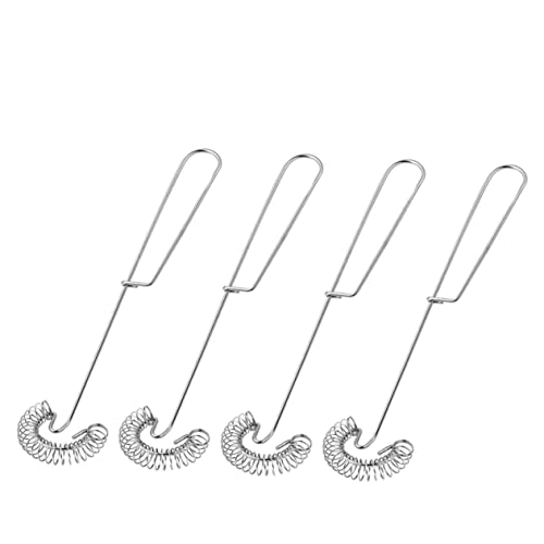 FONDOTIN 4 Stück Stainless Ei Mixer Teiliges Robuste Spiralbesen für Rühren von Eiern Kuchen und Ergonomischer Griff Rostfrei und Langlebig Küchengeräte für Backliebhaber FONDOTIN 4 Stück Stainless Ei Mixer Teiliges Robuste Spiralbesen für Rühren von Eiern Kuchen und Ergonomischer Griff Rostfrei und Langlebig Küchengeräte für Backliebhaber von FONDOTIN