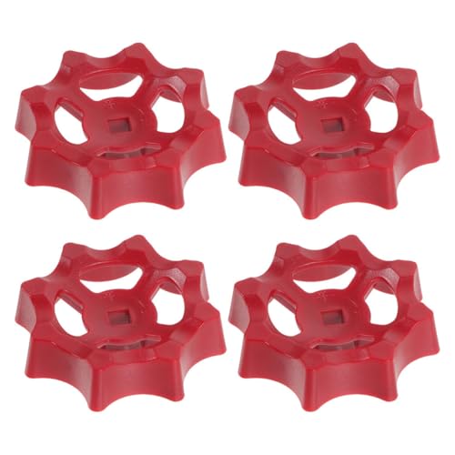 FONDOTIN 4 Stück Teiliges Abs Absperrhahn Griff Blütenform Kompatibel mit Gartenschlauch Ventil Robuster Wasserspindel Ersatzgriff für Außenwasserhahn Einfache Montage Vielseitig FONDOTIN 4 Stück Teiliges Abs Absperrhahn Griff Blütenform Kompatibel mit Gartenschlauch Ventil Robuster Wasserspindel Ersatzgriff für Außenwasserhahn Einfache Montage Vielseitig von FONDOTIN