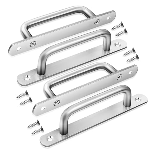 FONDOTIN 4 Stück Teiliges Aluminiumlegierung Türgriffe Schiebetürgriff für Schrank Kleiderschrank und Garagentür Moderne Oberfläche Stabile Schraubmontage für Wohn und Geschäftsräume FONDOTIN 4 Stück Teiliges Aluminiumlegierung Türgriffe Schiebetürgriff für Schrank Kleiderschrank und Garagentür Moderne Oberfläche Stabile Schraubmontage für Wohn und Geschäftsräume von FONDOTIN
