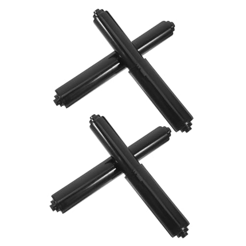 FONDOTIN 4 Stück Teiliges Federbelasteter Toilettenpapierhalter Ersatzspindel Kunststoff Schwarz Bad Wc Papierhalter Flexibel Passend FONDOTIN 4 Stück Teiliges Federbelasteter Toilettenpapierhalter Ersatzspindel Kunststoff Schwarz Bad Wc Papierhalter Flexibel Passend von FONDOTIN