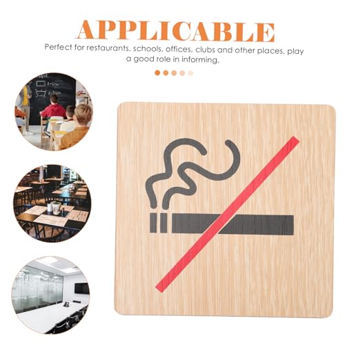 FONDOTIN 4 Stück Teiliges Holz Warnschild Rauchen Verboten Stabile Nichtraucher Türschilder für Hotel Büro Zuhause und Gastronomie Deutliche No Smoking Hinweise für und Private Bereiche FONDOTIN 4 Stück Teiliges Holz Warnschild Rauchen Verboten Stabile Nichtraucher Türschilder für Hotel Büro Zuhause und Gastronomie Deutliche No Smoking Hinweise für und Private Bereiche von FONDOTIN
