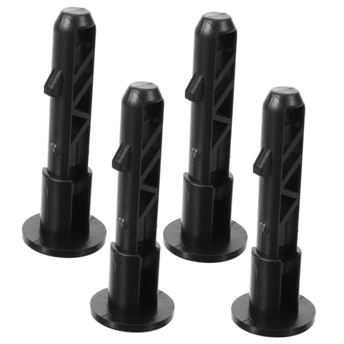 FONDOTIN 4 Stück Teiliges Mülltonnenscharnierstifte aus Nylon Mülltonnendeckel Verriegelung für Outdoor Mülleimer Einfache Installation Langlebige Abdeckungshalterung von FONDOTIN