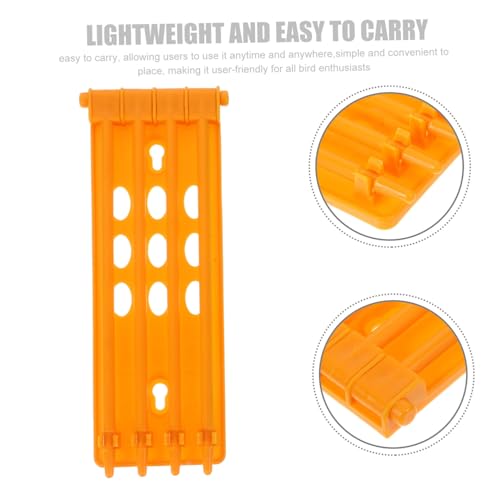 FONDOTIN 4 Stück Teiliges Pigeon Leg Band Organizer aus Robustem Kunststoff Langebiger Leg Ring Holder für Tauben Hühner und Rennvögel zur Sicheren Aufbewahrung und Trainingsunterstützung FONDOTIN 4 Stück Teiliges Pigeon Leg Band Organizer aus Robustem Kunststoff Langebiger Leg Ring Holder für Tauben Hühner und Rennvögel zur Sicheren Aufbewahrung und Trainingsunterstützung von FONDOTIN