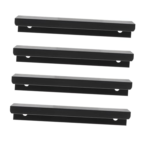 FONDOTIN 4 Stück Teiliges Unsichtbare Griffmulde aus Aluminiumlegierung Verdeckte Fingerzug Griffe Langlebig und Kratzfest Schwarz Lochabstand für Küchenschränke und Möbel FONDOTIN 4 Stück Teiliges Unsichtbare Griffmulde aus Aluminiumlegierung Verdeckte Fingerzug Griffe Langlebig und Kratzfest Schwarz Lochabstand für Küchenschränke und Möbel von FONDOTIN