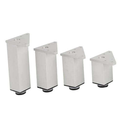 FONDOTIN 4 Stück Teiliges Verstellbare Möbelfüße aus Aluminiumlegierung Stabile Möbelbeine für Sofa Couchtisch Schrank und Badmöbel Belastbar Langlebig und Kratzfest FONDOTIN 4 Stück Teiliges Verstellbare Möbelfüße aus Aluminiumlegierung Stabile Möbelbeine für Sofa Couchtisch Schrank und Badmöbel Belastbar Langlebig und Kratzfest von FONDOTIN