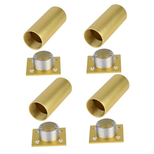 FONDOTIN 4 Stück Teiliges Verstellbares Möbelbein aus Aluminiumlegierung Belastbar Stabile Runde Sofabeine und Schrankfüße für DIY Tisch Sofa Schrank Vielseitige Möbelstützen FONDOTIN 4 Stück Teiliges Verstellbares Möbelbein aus Aluminiumlegierung Belastbar Stabile Runde Sofabeine und Schrankfüße für DIY Tisch Sofa Schrank Vielseitige Möbelstützen von FONDOTIN