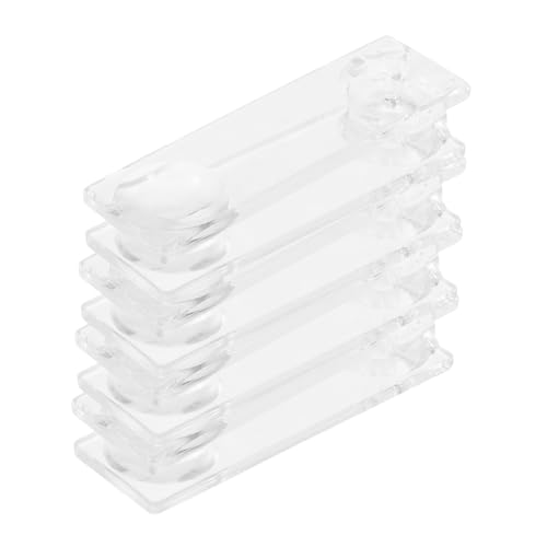 FONDOTIN 4 Stück Transparente Fenstergriff Haken für Vorhänge Robuste Kunststoff Zuggriffe für Jalousien und Einfach zu Ersetzen und Langlebig für Wohn und Büroräume FONDOTIN 4 Stück Transparente Fenstergriff Haken für Vorhänge Robuste Kunststoff Zuggriffe für Jalousien und Einfach zu Ersetzen und Langlebig für Wohn und Büroräume von FONDOTIN