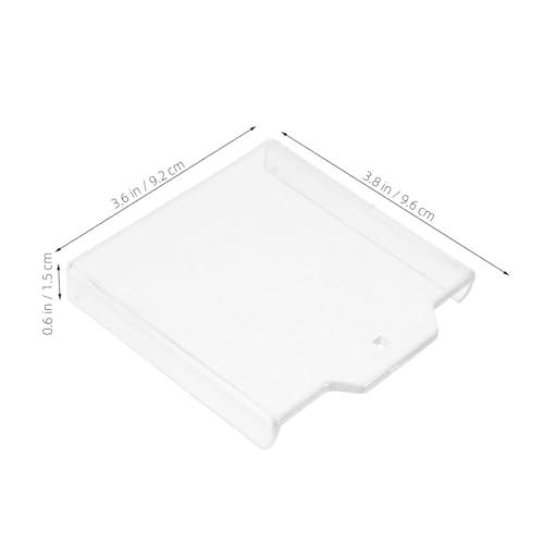 FONDOTIN 4 Stück Transparente Schutzkappen für Not aus Netzschalter Staubdicht Schlagfest Vielseitig Einsetzbar für Sicherheitsmaßnahmen in Gewerbe und Wohngebäuden von FONDOTIN