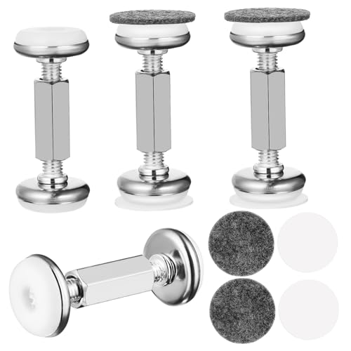 FONDOTIN 4 Stück Verstellbare Headboard Stopper aus Edelstahl Bettrahmen Fixierer rutschfeste Wandhalterung Einfacher Klebeinstallation Stabilisiert Bettkopfteil Verhindert Verrutschen FONDOTIN 4 Stück Verstellbare Headboard Stopper aus Edelstahl Bettrahmen Fixierer rutschfeste Wandhalterung Einfacher Klebeinstallation Stabilisiert Bettkopfteil Verhindert Verrutschen von FONDOTIN