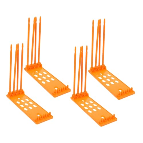 FONDOTIN 4 Stück Vogel Fußring Halter Kunststoff Trainingsständer für Tauben Hühner Wachteln Papageien Geeignet Vogelbein Ringe Organizer für Vogelzucht und Renn-tauben Zubehör FONDOTIN 4 Stück Vogel Fußring Halter Kunststoff Trainingsständer für Tauben Hühner Wachteln Papageien Geeignet Vogelbein Ringe Organizer für Vogelzucht und Renn-tauben Zubehör von FONDOTIN